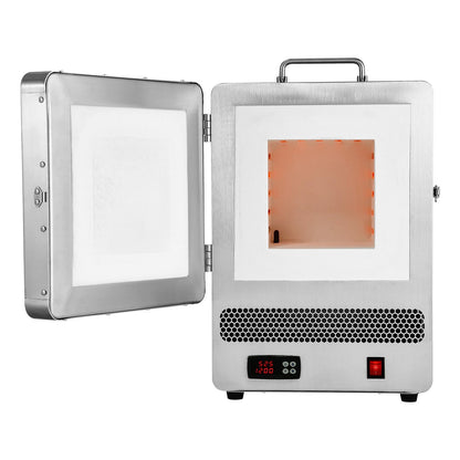 US Local Electric Kiln, 1500W Electric Melting Furnace, Max Temperature