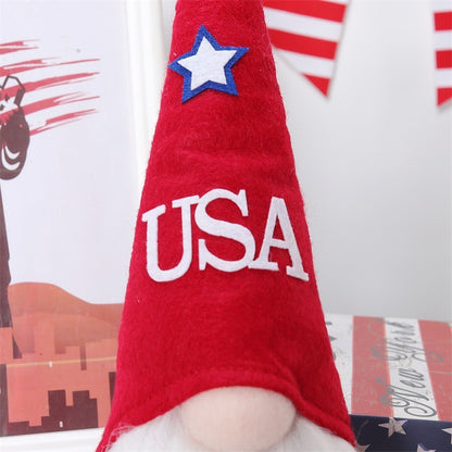 Independence Day Faceless Doll American National Day Doll