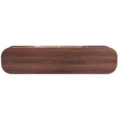 US Local Rattan TV Stand For TVs Up To 75'', Modern Farmhouse Media Console, Entertainment Center With Solid Wood Legs, TV Cabinet For Living Room,Home Theatre