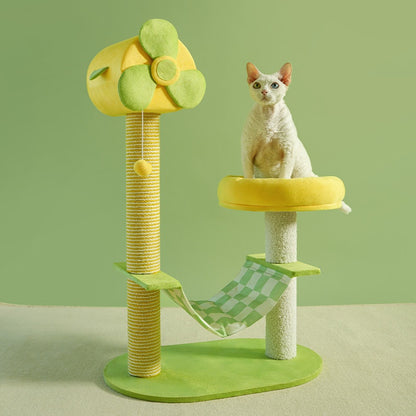 US Local Cat Climbing Frames And Multi-level Cat Towers With Durable Scratching Posts, Comfortable And Fun Jumping Platforms, Hanging Toys, Viewing Perches, Removable Pet Gel Pads, And Hammocks