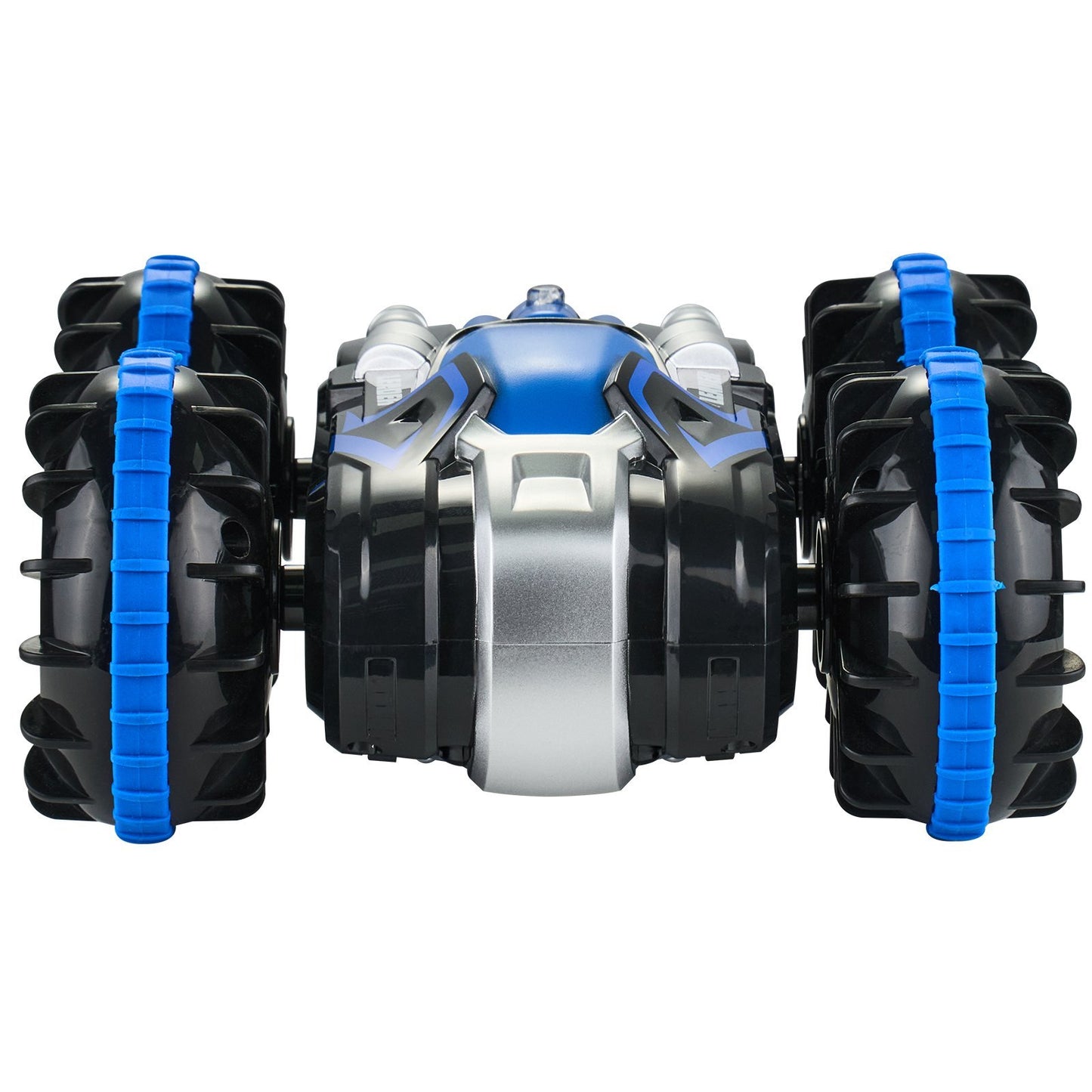 US Local VEVOR Amphibious Remote Control Car Boat 2.4 GHz 4WD RC Boat Kids Adults Blue