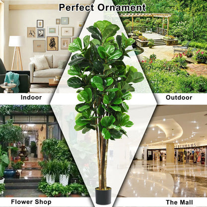 US Local 6-Feet Artificial Indoor-Outdoor Home Decorative Planter