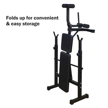 US Local Weightlifting Bench, Bench Press Set With Squat And Bench