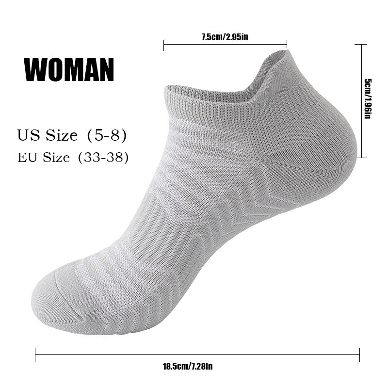 US Local 3 Pairs No Show Socks Womens Low Cut Ankle Short Anti-slid Athletic Running Novelty Casual Invisible Liner Socks