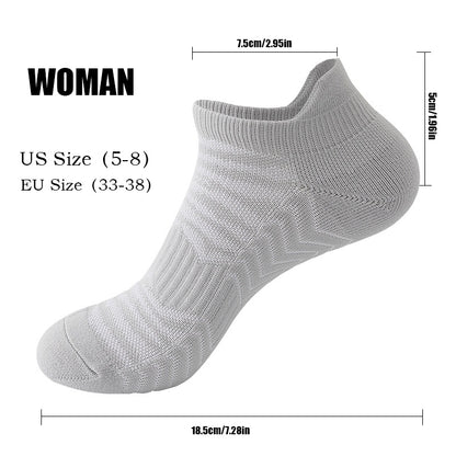 US Local 3 Pairs No Show Socks Womens Low Cut Ankle Short Anti-slid Athletic Running Novelty Casual Invisible Liner Socks