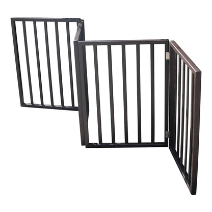 US Local Pet Gate - Dog Gate For Doorways,Stairs Or House-standing, Folding