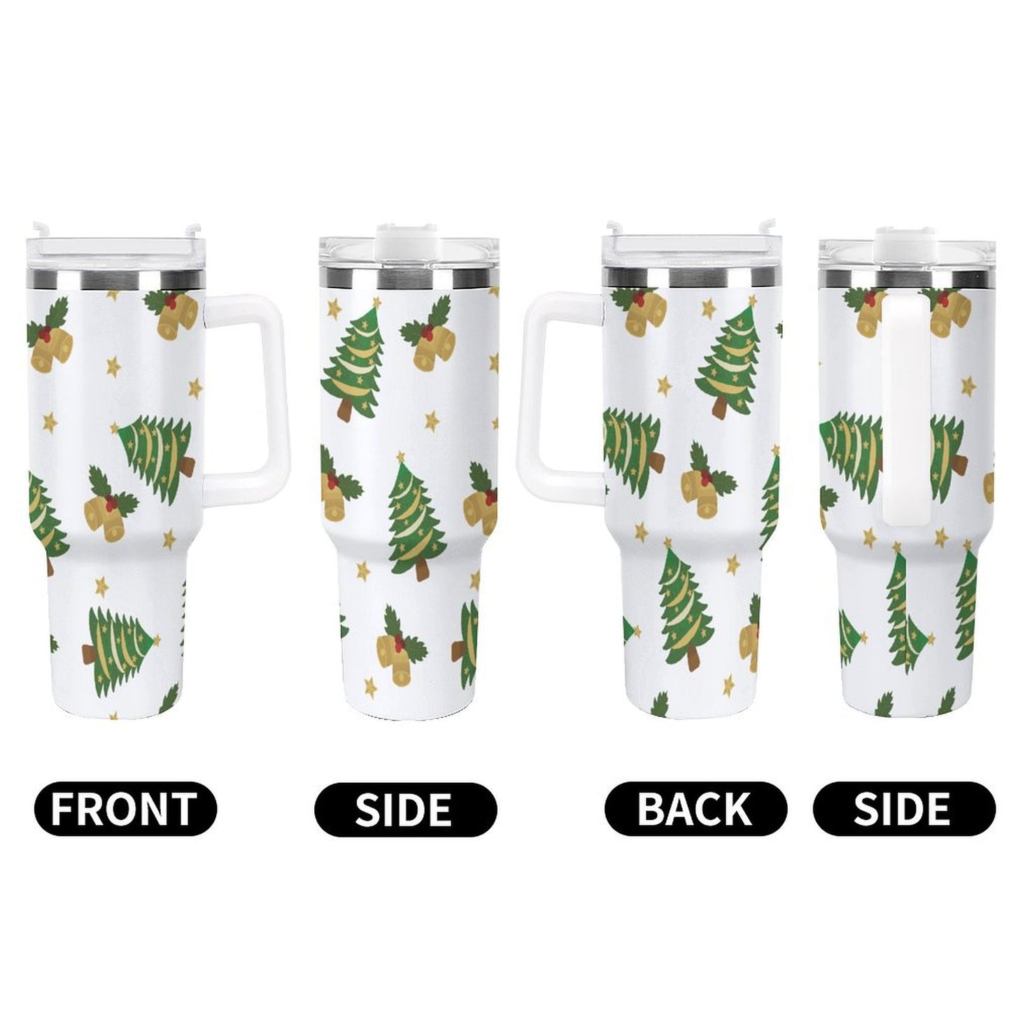 PHDT00318 POD US Local Tumbler 40 oz Large Capacity Car Cup Christmas Tree