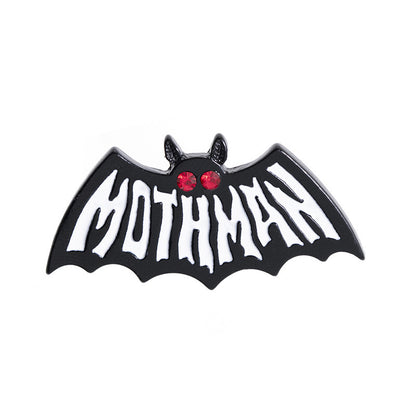Halloween Series Alloy Badge MothMan