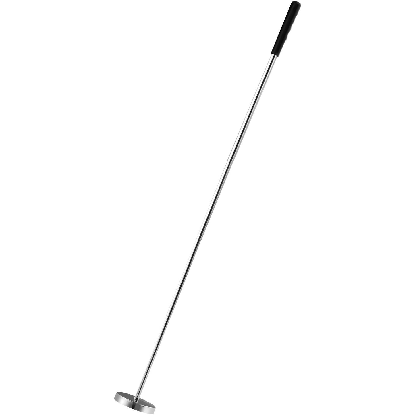 US Local VEVOR Telescoping Magnetic Sweeper Pickup Tool, 3.5inch Handheld Screws Parts Finder With 35LB Pull Capacity, Retractable Handle 8.3 To 33 Inches With Strong Magnet, Pick Up Nails Screws Metal Parts