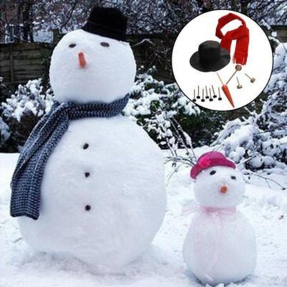 US Local Best Selling Snowman Decoration Making Kit Decoration Kit Components Winter Making Kit