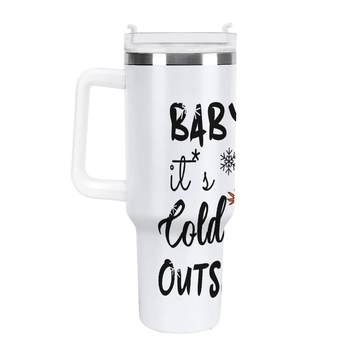 POD US Local 40 oz Large Capacity Car Cup Snowman Christmas