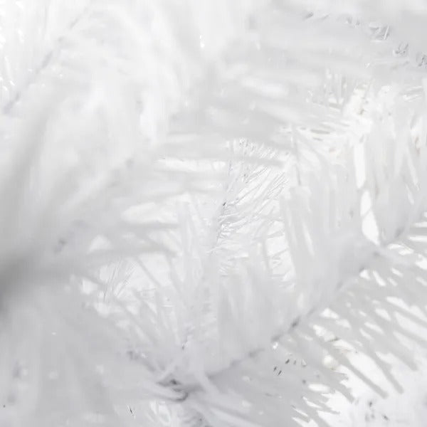 US Local 8ft Flocking Tied Light 1349 Branches Christmas Tree