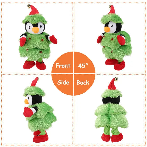 Electric Dancing Singing Plush Toy Twisting Snowman Toy Talking Interactive Mimicking Funny Songs Wiggly Dance Kid Christmas Gift