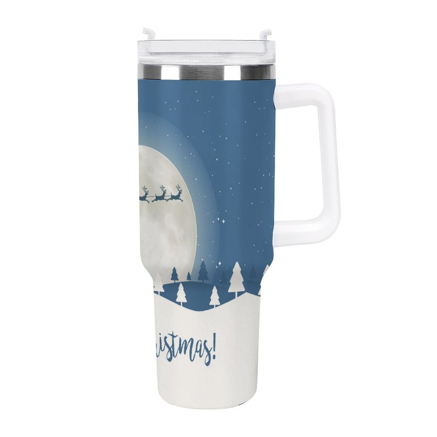 PHDT00173 POD US Local Tumbler 40 oz Large Capacity Car Cup Christmas