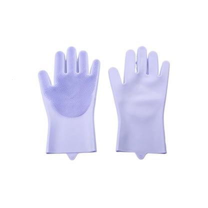 US Local Dishwashing Gloves For Housework, Kitchen, Durable Silicone Waterproof Vegetable Dishwashing Dishwashing Cleaning Artifact Kitchen Dishwashing Gloves Thickened