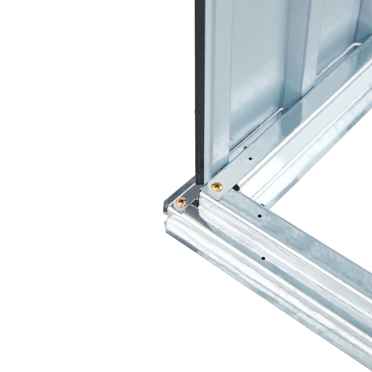 US Local Metal Firewood Storage Shed