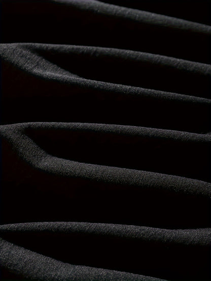 Plus Size Men's Halloween T-shirt, Short Sleeved T-shirt With Ghost And I Found This Humerus Pattern On Top