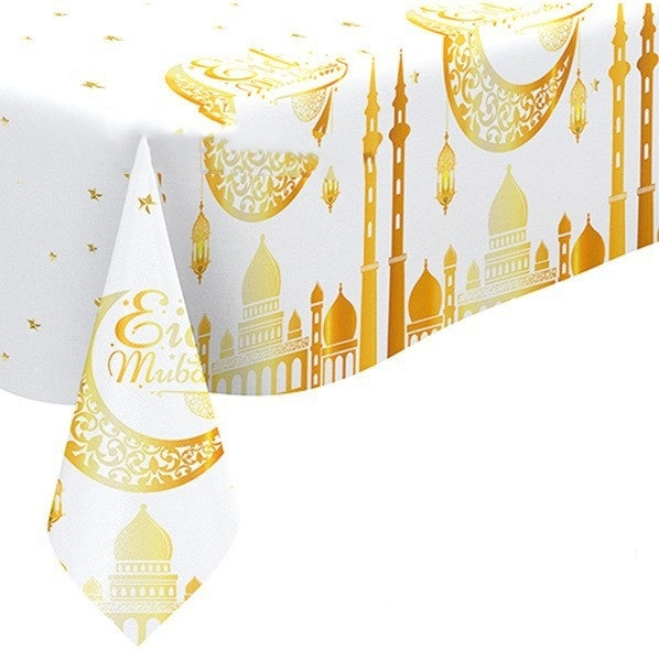 Golden Moon Theme Party Tablecloth Disposable Waterproof And Oil-proof Tablecloth