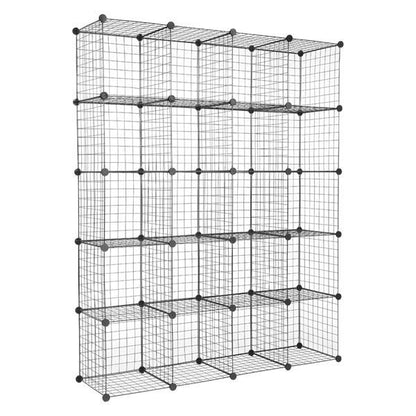 US Local 20 Grid Iron Mesh Material Storage Rack