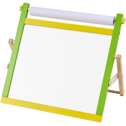 US Local Christmas Gift VEVOR 3-in-1 Tabletop Kids Art Easel Double-Sided Magnetic Whiteboard Chalkboard
