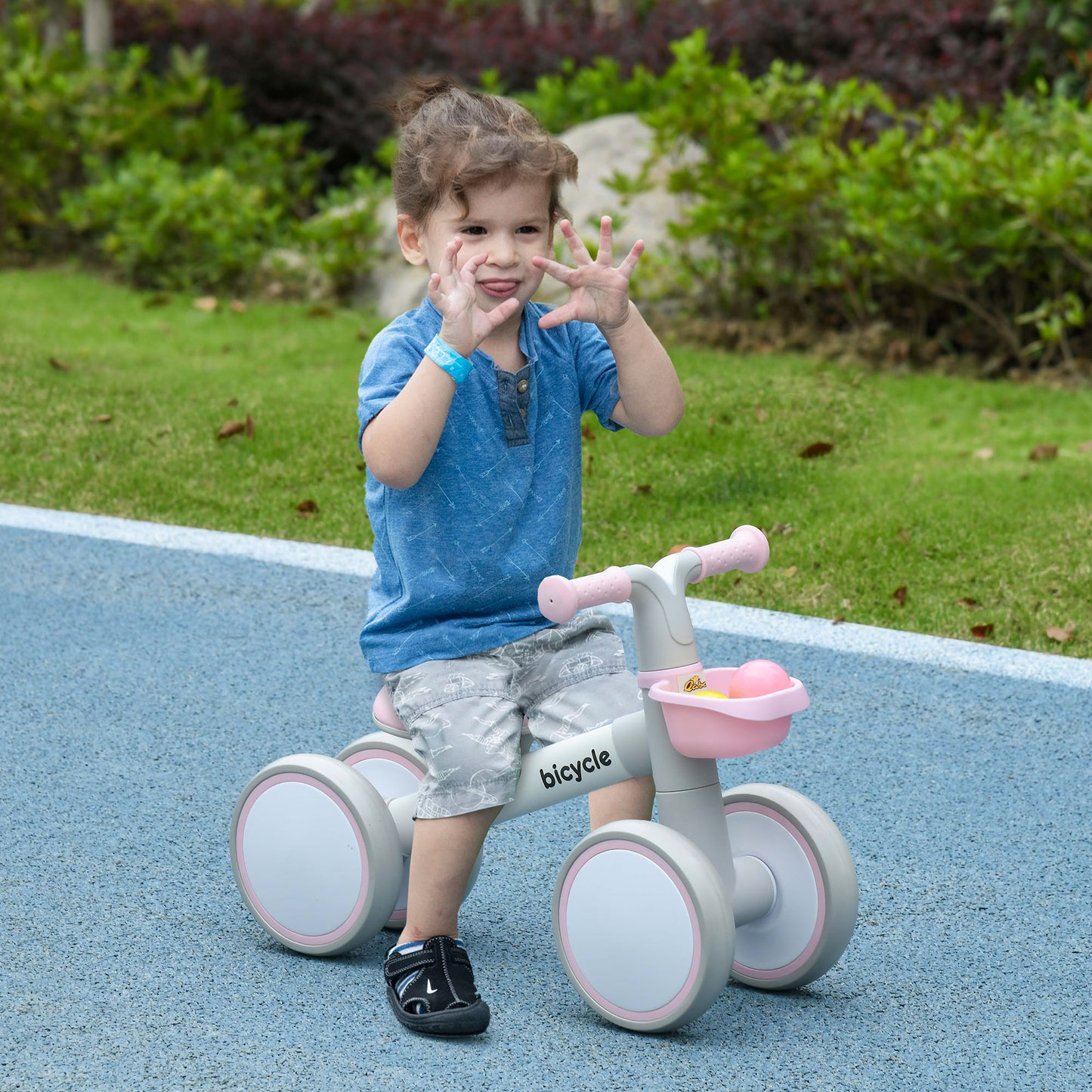 US Local Balance Bike for Toddlers 1-3 Years with Adjustable Seat