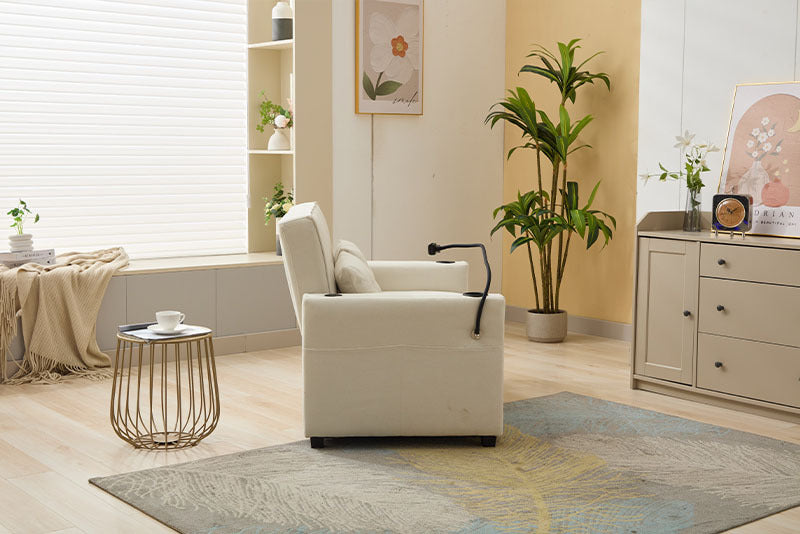 US Local Futon Chair Bed Convertible Chair 3-in-1 Pull Out Sleeper Chair Beds With USB Ports,Wear-resistant And Anti-scratch, Armchair Bed Sleeper For Living Room