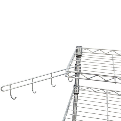 US Local 4-layer Powder Coating With Rotating Wave Hook, Microwave Oven Rack