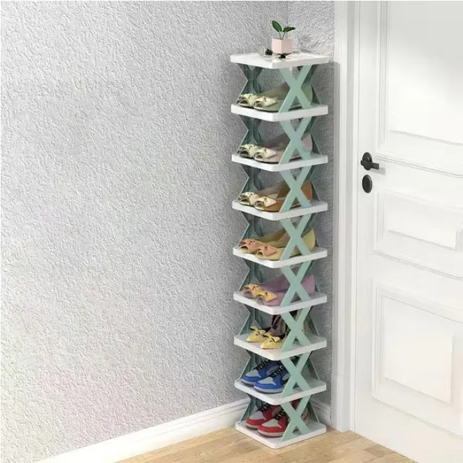 US Local Plastic Vertical Shoe Cabinet
