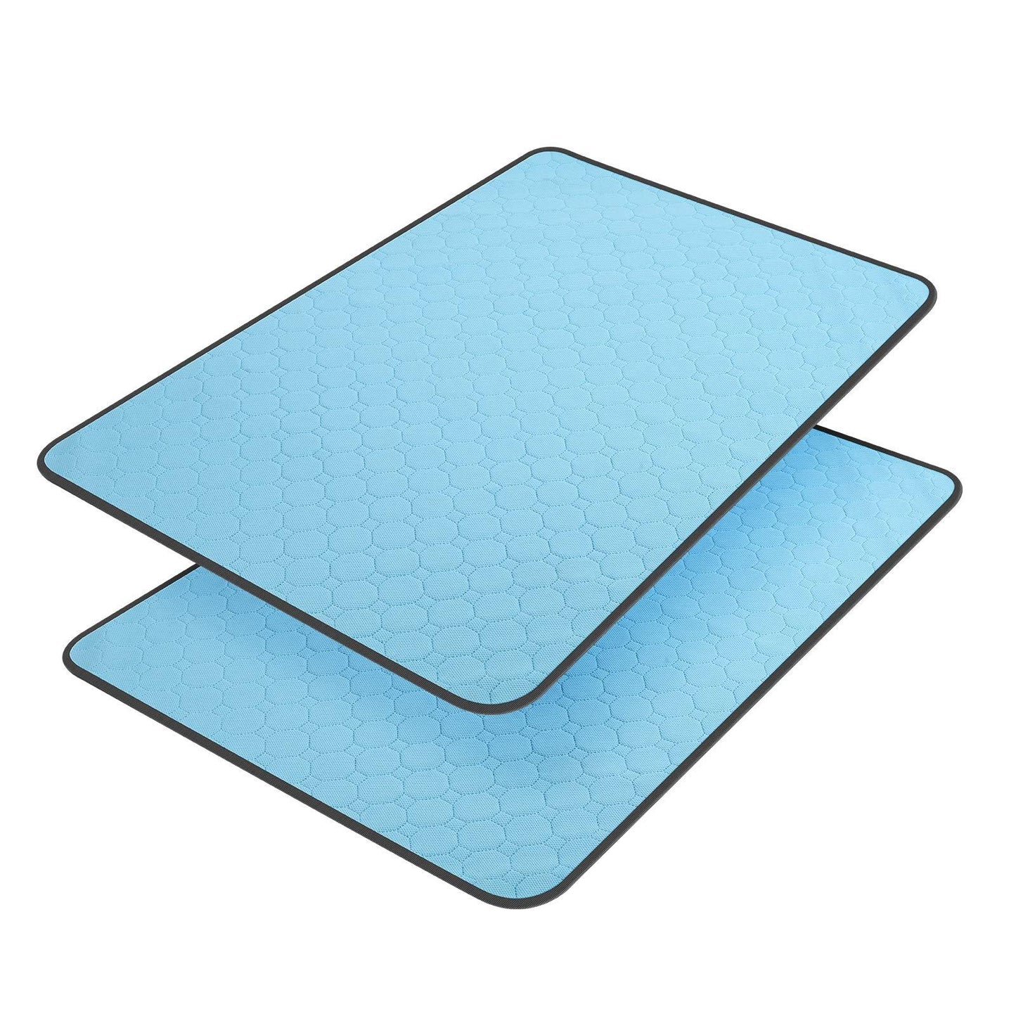 US Local Washable Dog Urine Pad, Waterproof Toilet Training Mat For Dogs, 89.5 X 59.2 Cm - 34.5 In X 23 In, Washable Urine Pad Non-Slip Diaper Pad, For Puppies And Cats, 2 Packs