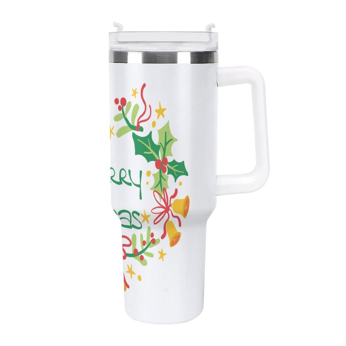 PHDT00127 POD US Local Tumbler 40 oz Large Capacity Car Cup Christmas Sign Bell