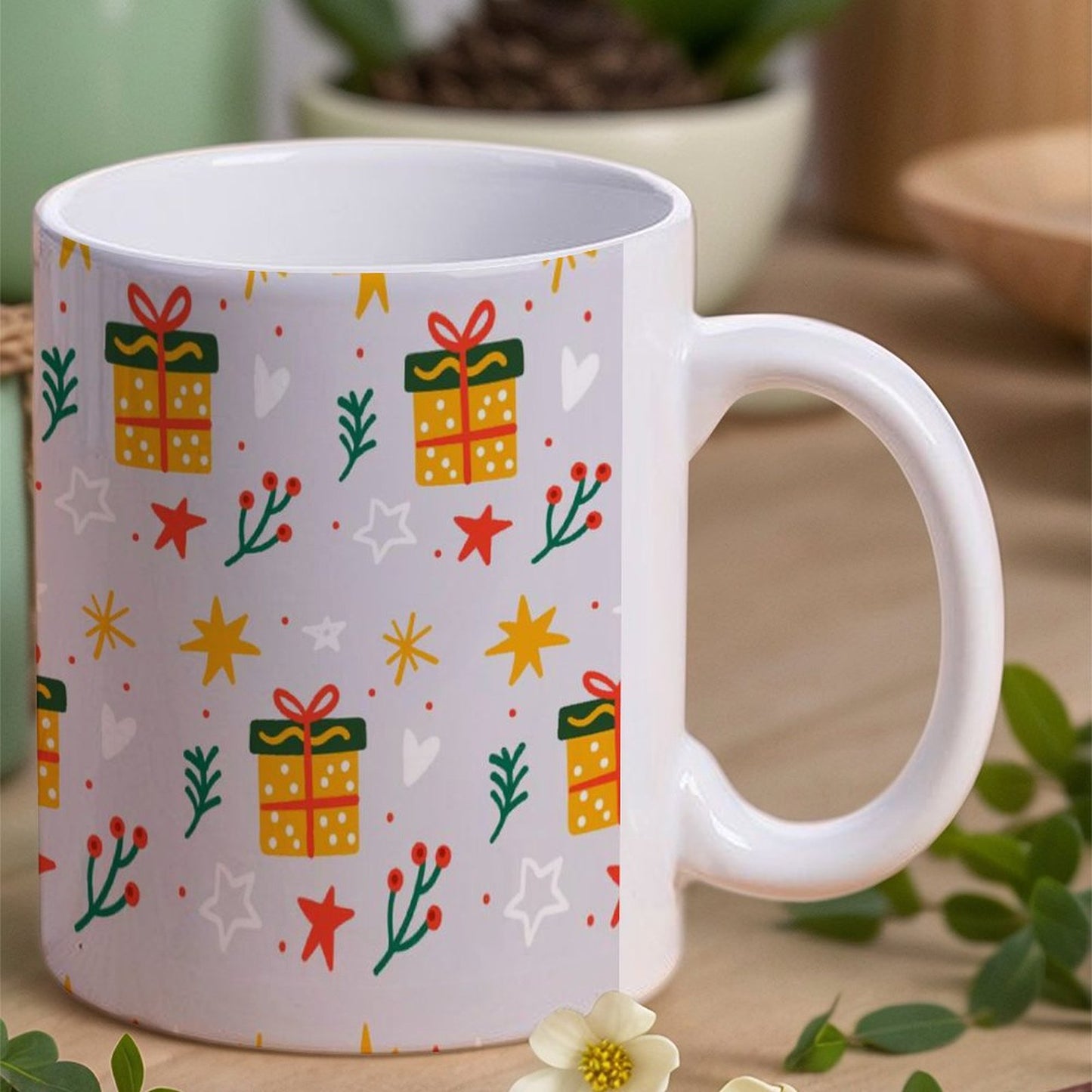 POD US Local White mug with full print, Christmas, Gifts 0020