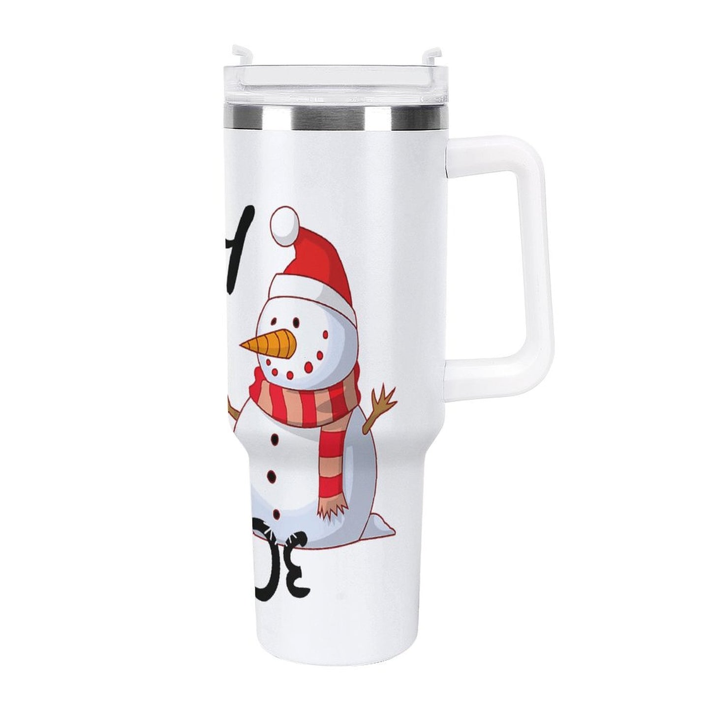 POD US Local 40 oz Large Capacity Car Cup Snowman Christmas