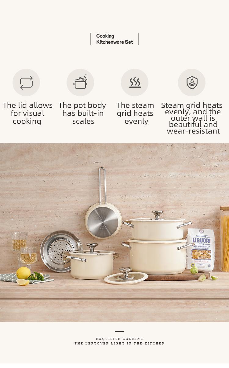 US Local Stainless Steel Pot 4-piece Set