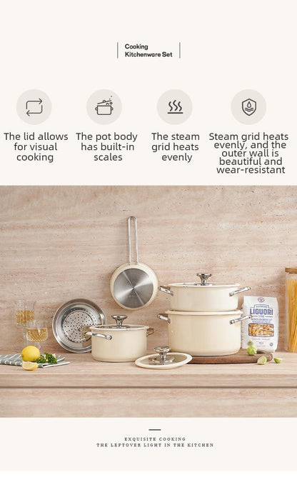 US Local Stainless Steel Pot 4-piece Set