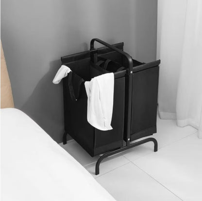 US Local 2-tier Laundry Basket 110 Litre Large Oxford Laundry Basket Sorter