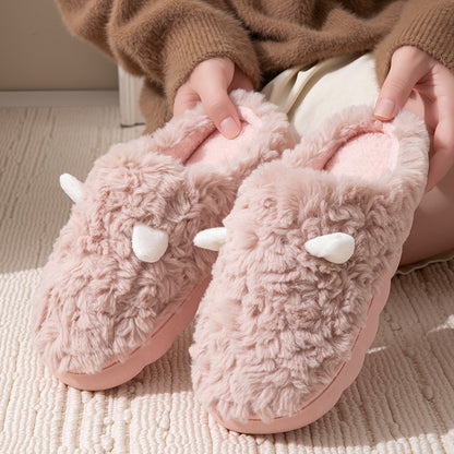 Non-slip Thickening Thermal Home Cotton Slippers