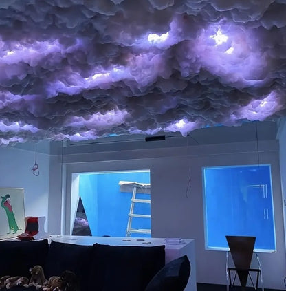 US Local Creative Decorative Cloud Lamp Remote-Controlled LED Light RGB Color Changing