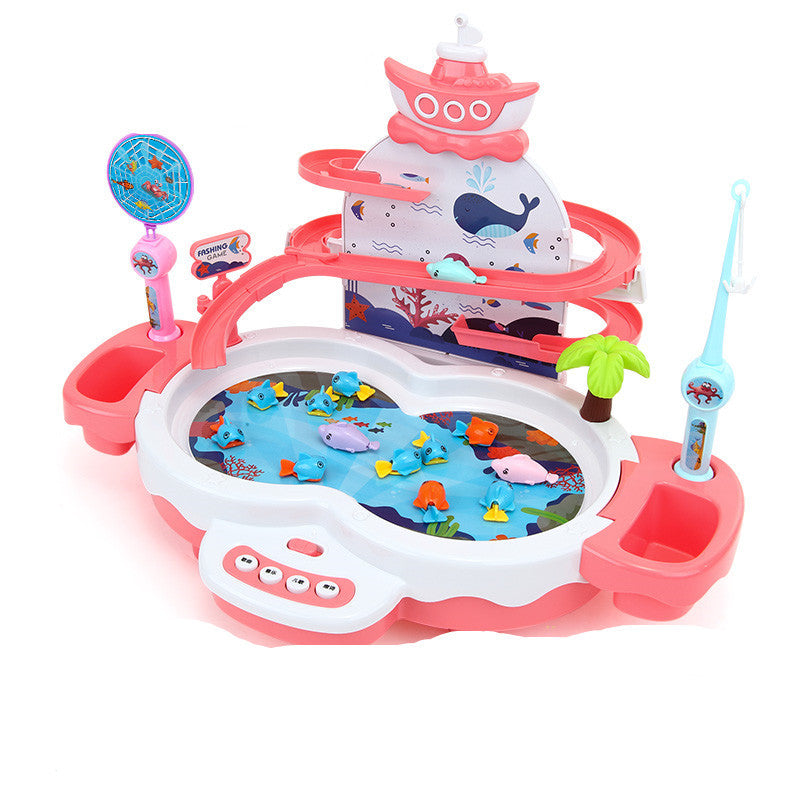 Magnetic Fish Intelligence Brain Children's Electric Fishing Toy 3-year-old Baby Boy And Girl Treasure