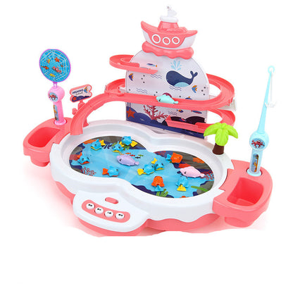 Magnetic Fish Intelligence Brain Children's Electric Fishing Toy 3-year-old Baby Boy And Girl Treasure