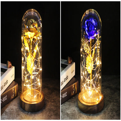 Little Prince Rose Glass Cover