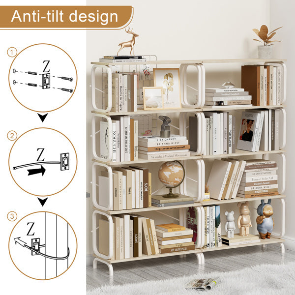 US Local 5-tier Retro Industrial Bookshelves