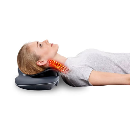US Local Electric Heat Therapy Massage Products Cervical Massager Traction Machine Pillow For Neck And Shoulder Massage