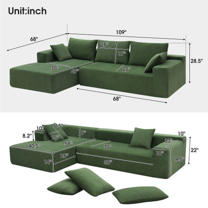 US Local Modular Combination Living Room Sofa Set