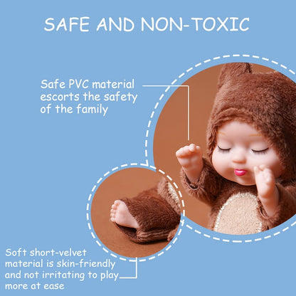 US Local 6pcs Princess Doll Gift Box, Perfect Birthday And Holiday Gift, Christmas , Halloween Gift For Girls