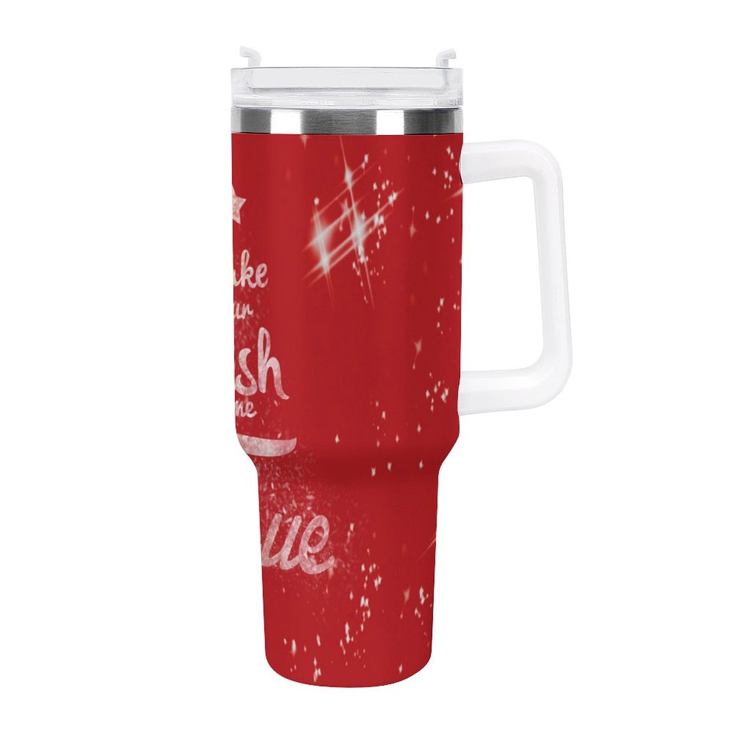 PHDT00089 POD US Local Tumbler 40 oz Large Capacity Car Cup Christmas, Dreams Come True