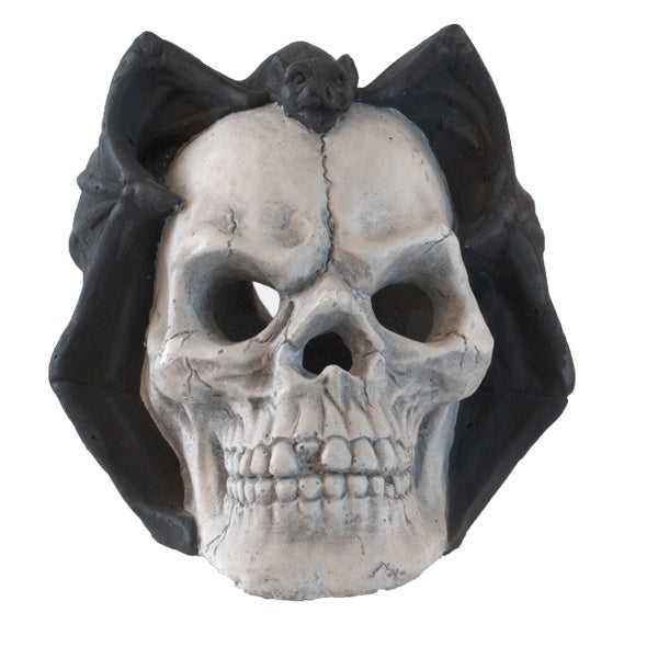 Demon Skull Gas Fireplace, Suitable For Ventless Or Ventless Propane, Gel, Ethanol, Electric, Outdoor Fireplaces And Fire Pits, Halloween Decorations - Patent Pending