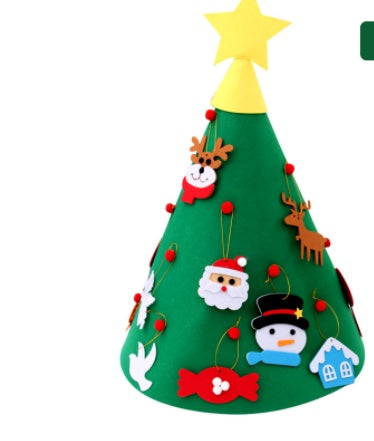 US Local Felt cloth to decorate the Christmas tree