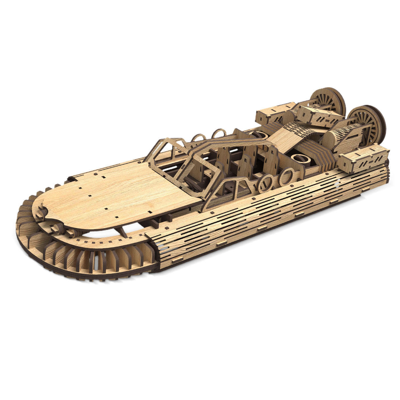 US Local Stylish And Simple Allengrad Speedboat Shape Puzzle Toy