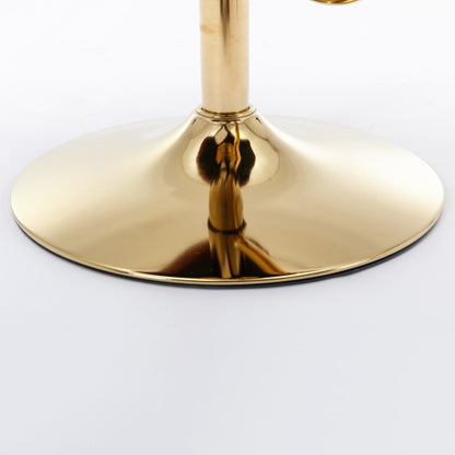 US Local Furniture,Swivel Barstools Adjusatble Seat Height, Modern PU Upholstered Bar Stools With The Whole Back Tufted, For Home Pub And Kitchen Island