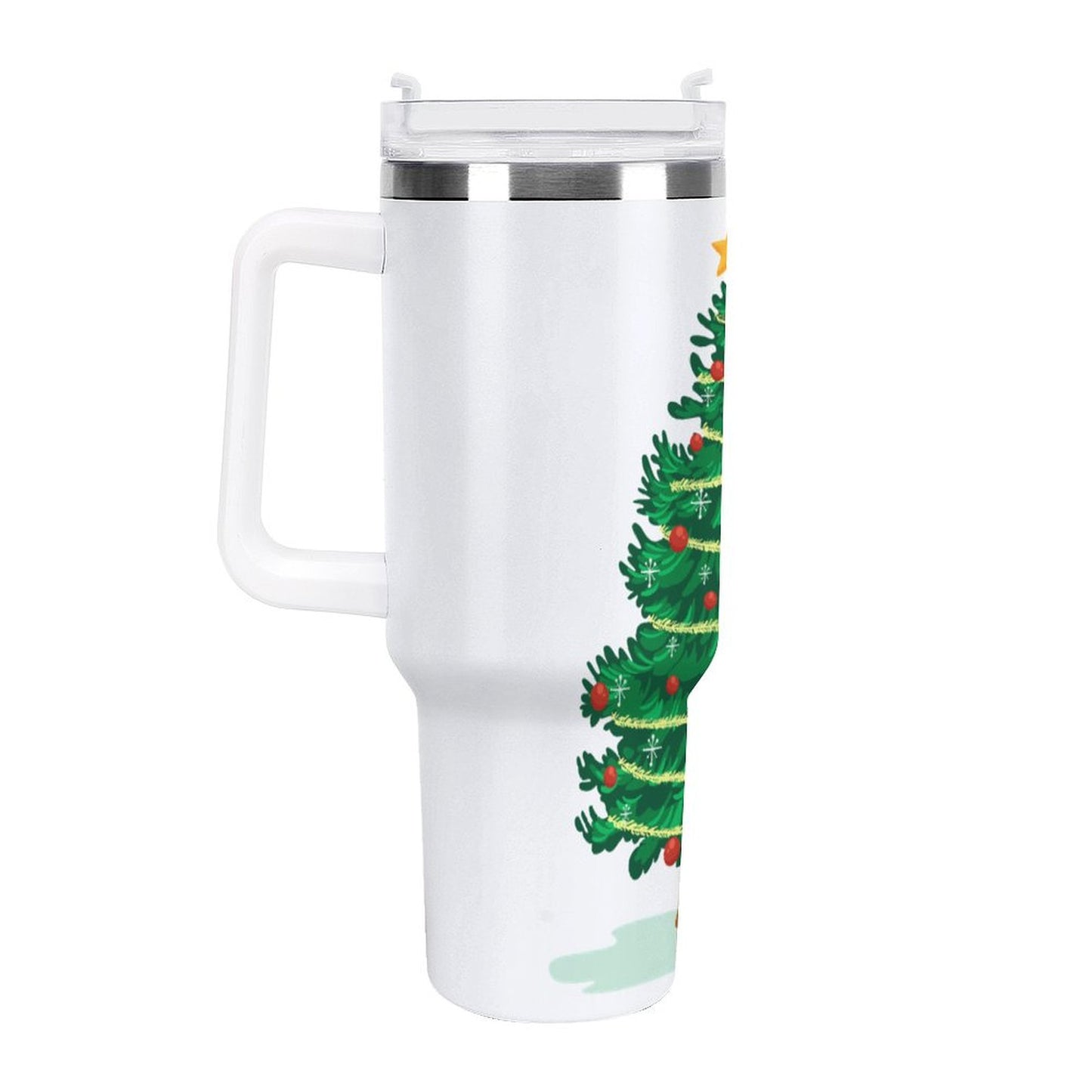 PHDT00063 POD US Local Tumbler 40 oz Large Capacity Car Cup Christmas Tree